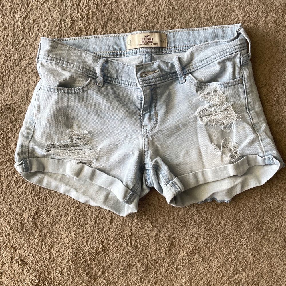 Hollister Distressed Shorts 3/$25